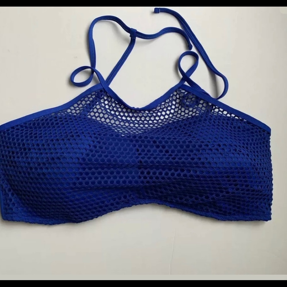 NEW La  Blanca Swim Top  Blue Plus size 22W